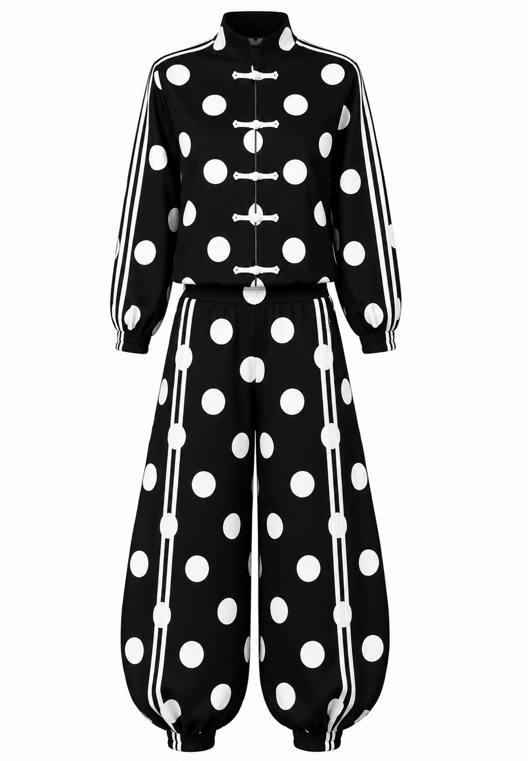 POLKADOT BALLOON SET BLACK