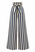 Wide Leg Palazzo Navy Blue