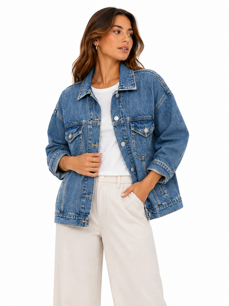 Denim Oversize Fit Jacket