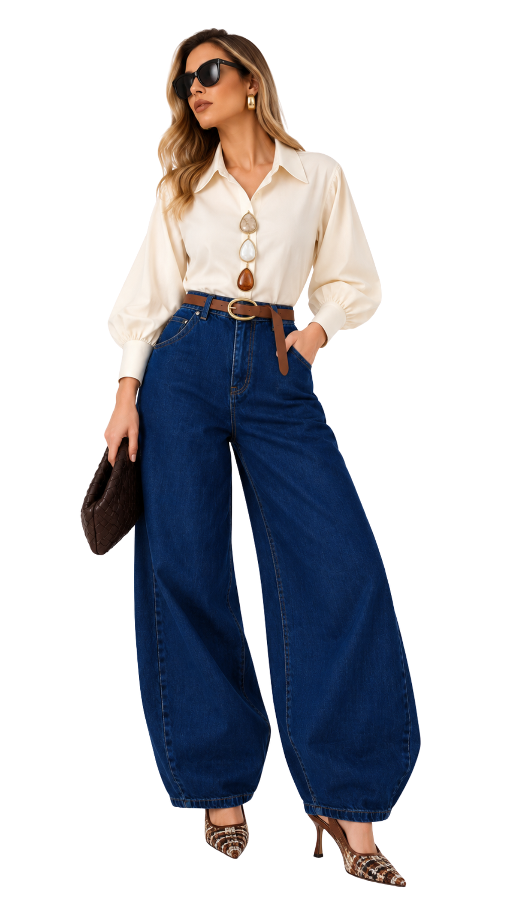 BAGGY BALLOON DENIM
