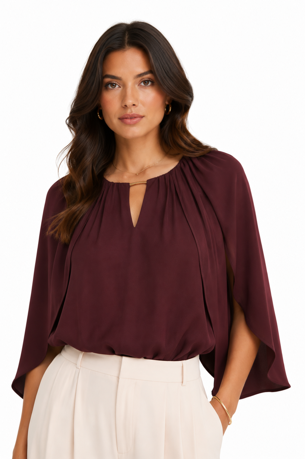 SHIRRED TOP