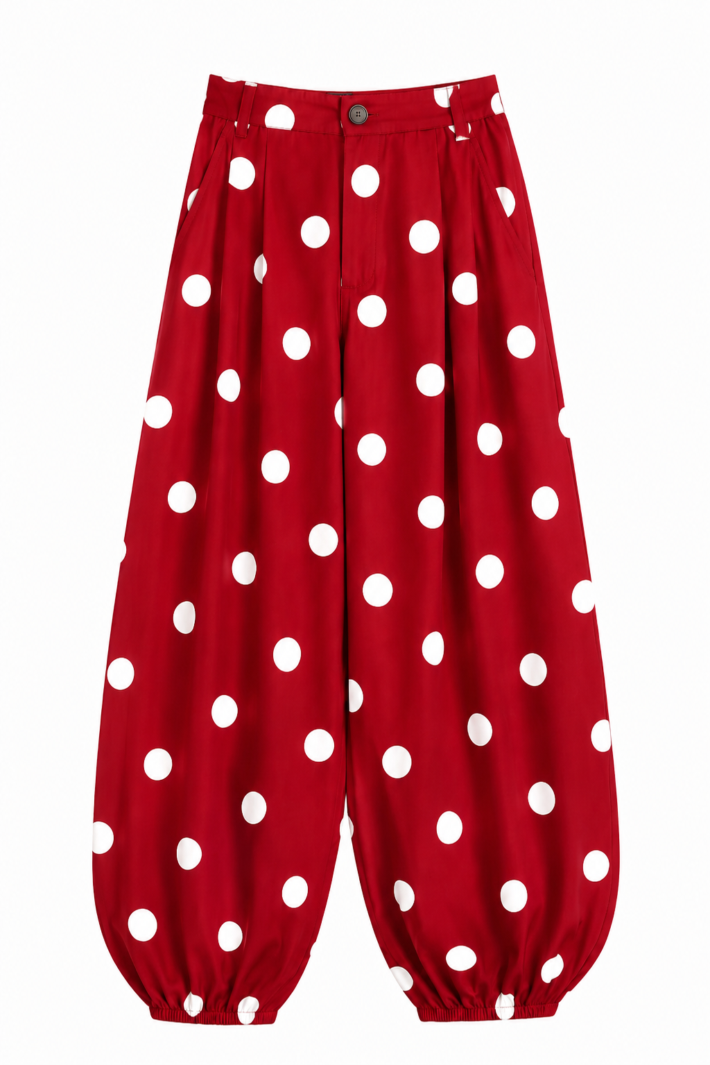 Barrel Pant Polkadot Red / White
