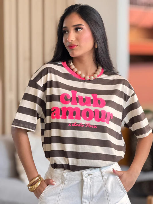 Oversize Club Amour T-Shirt