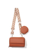 Crossbody Duo Wallet Camel