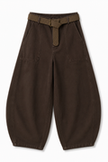 Barrel Pants Brown