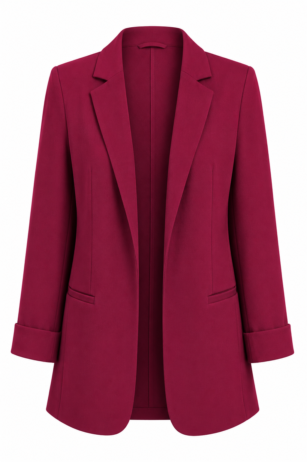 Classic Blazer Borgoña