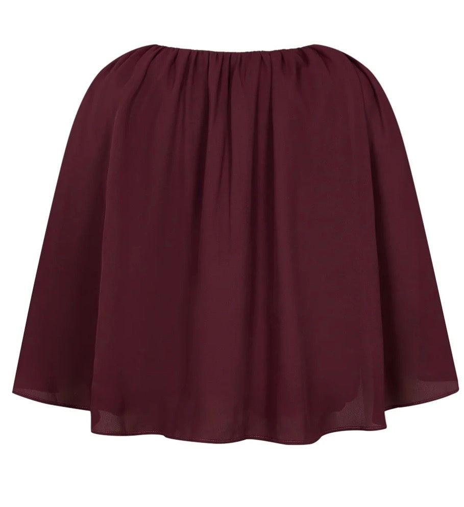 SHIRRED TOP