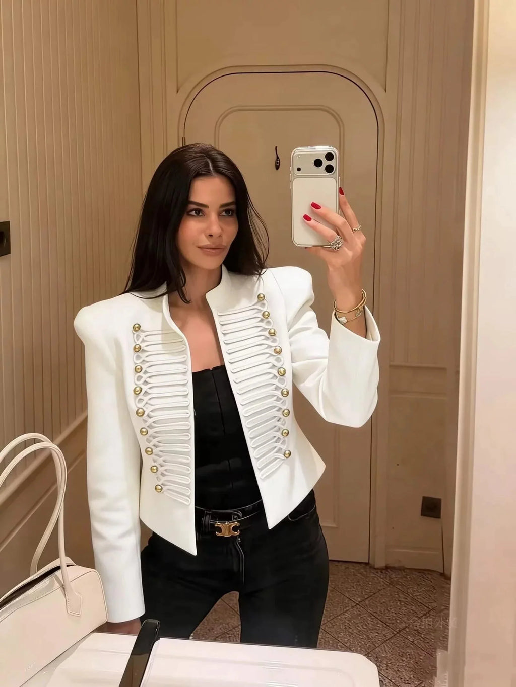 Napoleón Jacket White