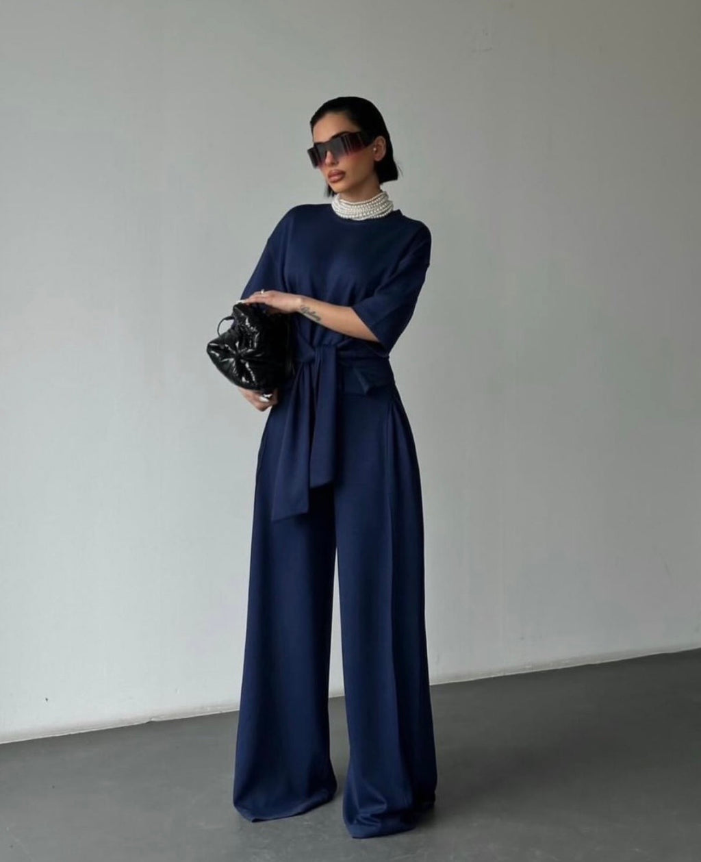 TURKISH SET NAVY BLUE
