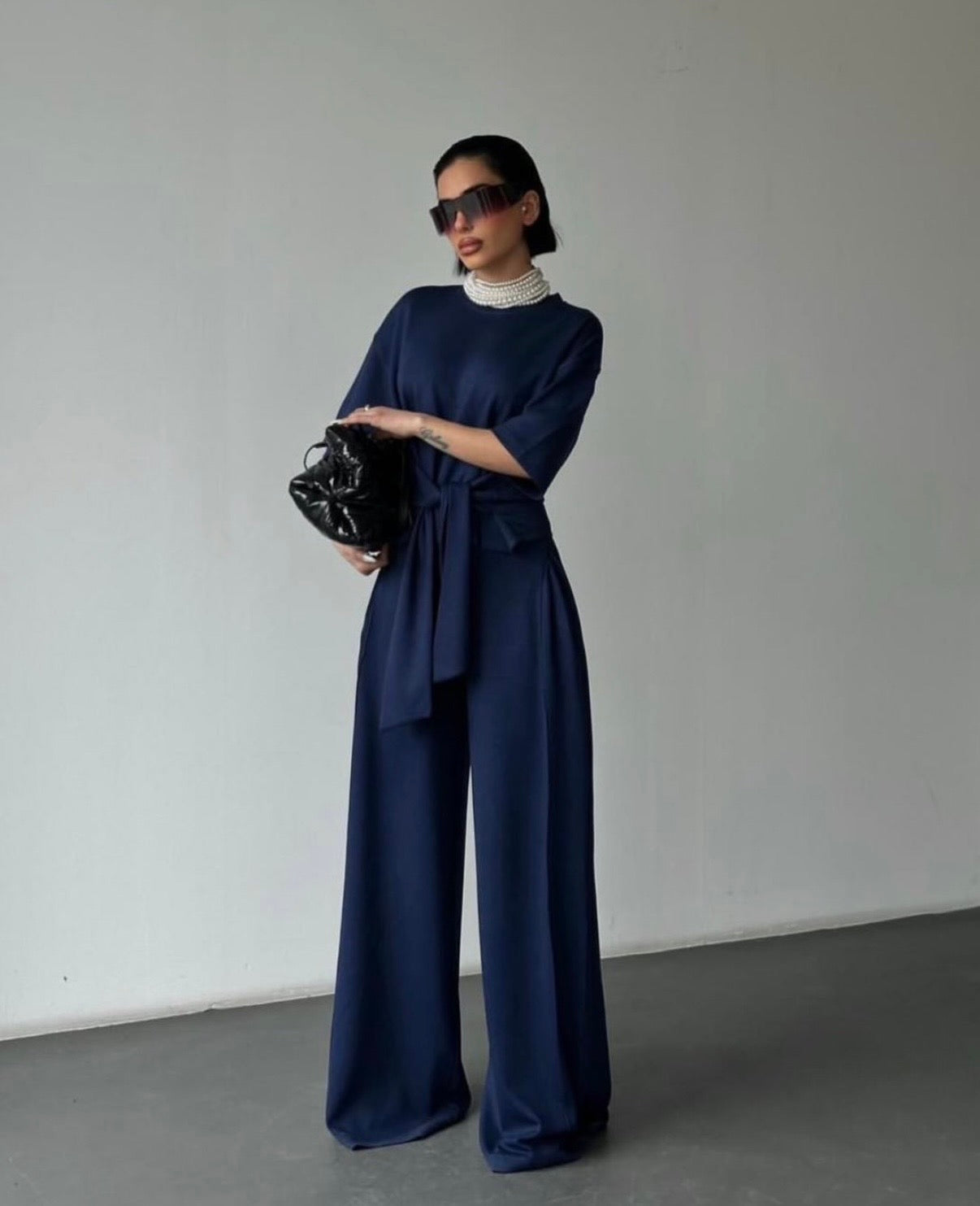 TURKISH SET NAVY BLUE