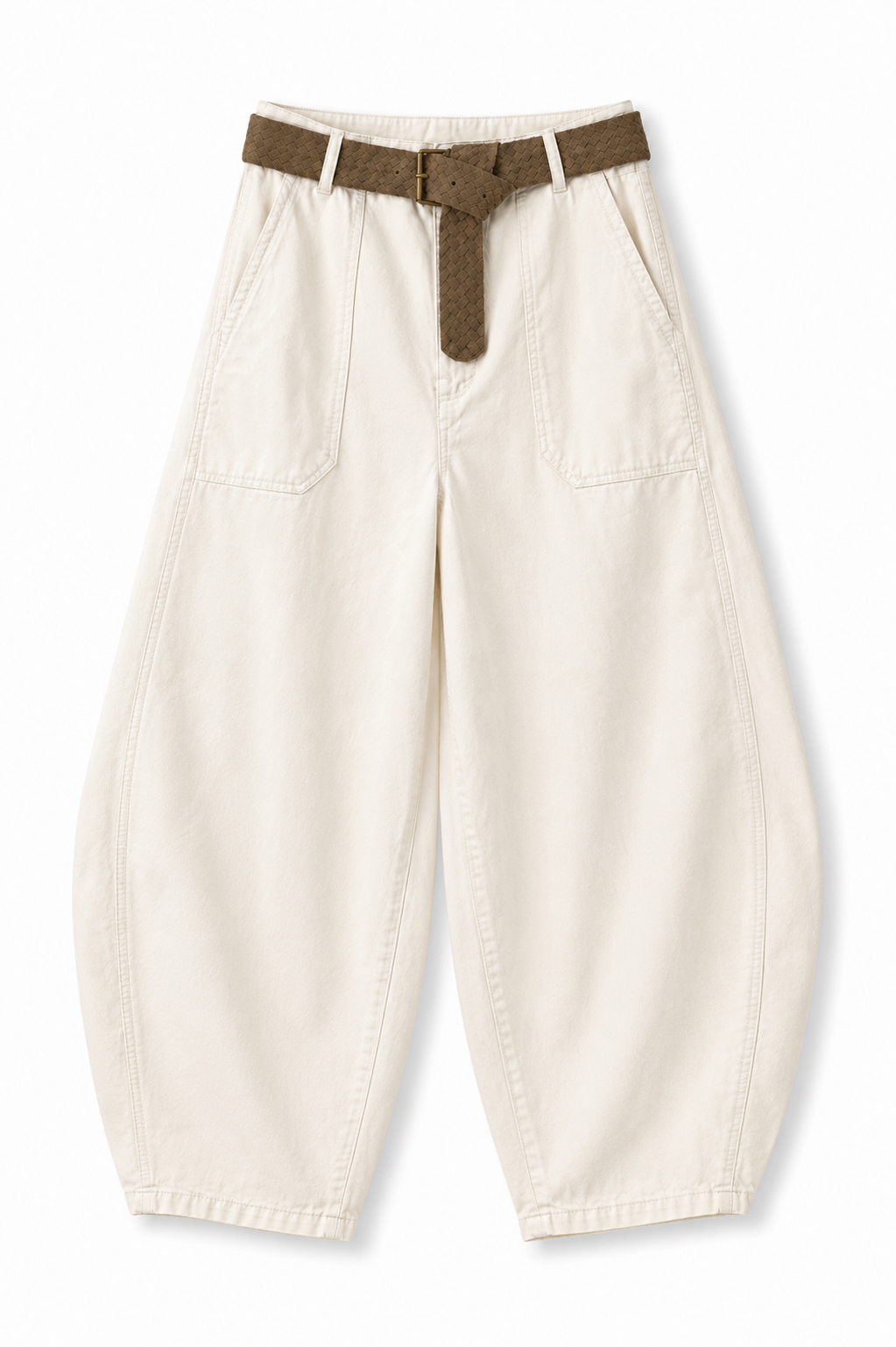 Barrel Pants Ivory