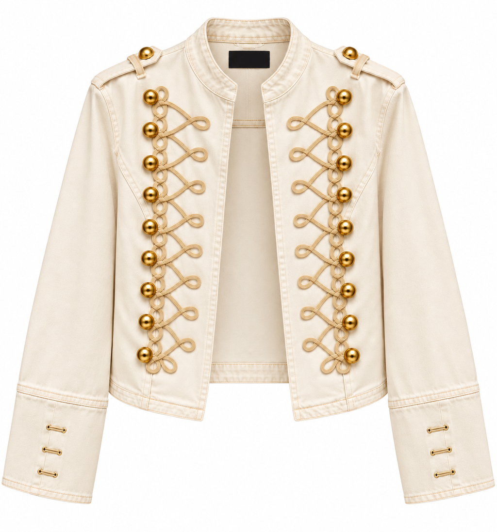 NAPOLEÓN DENIM JACKET CREAM