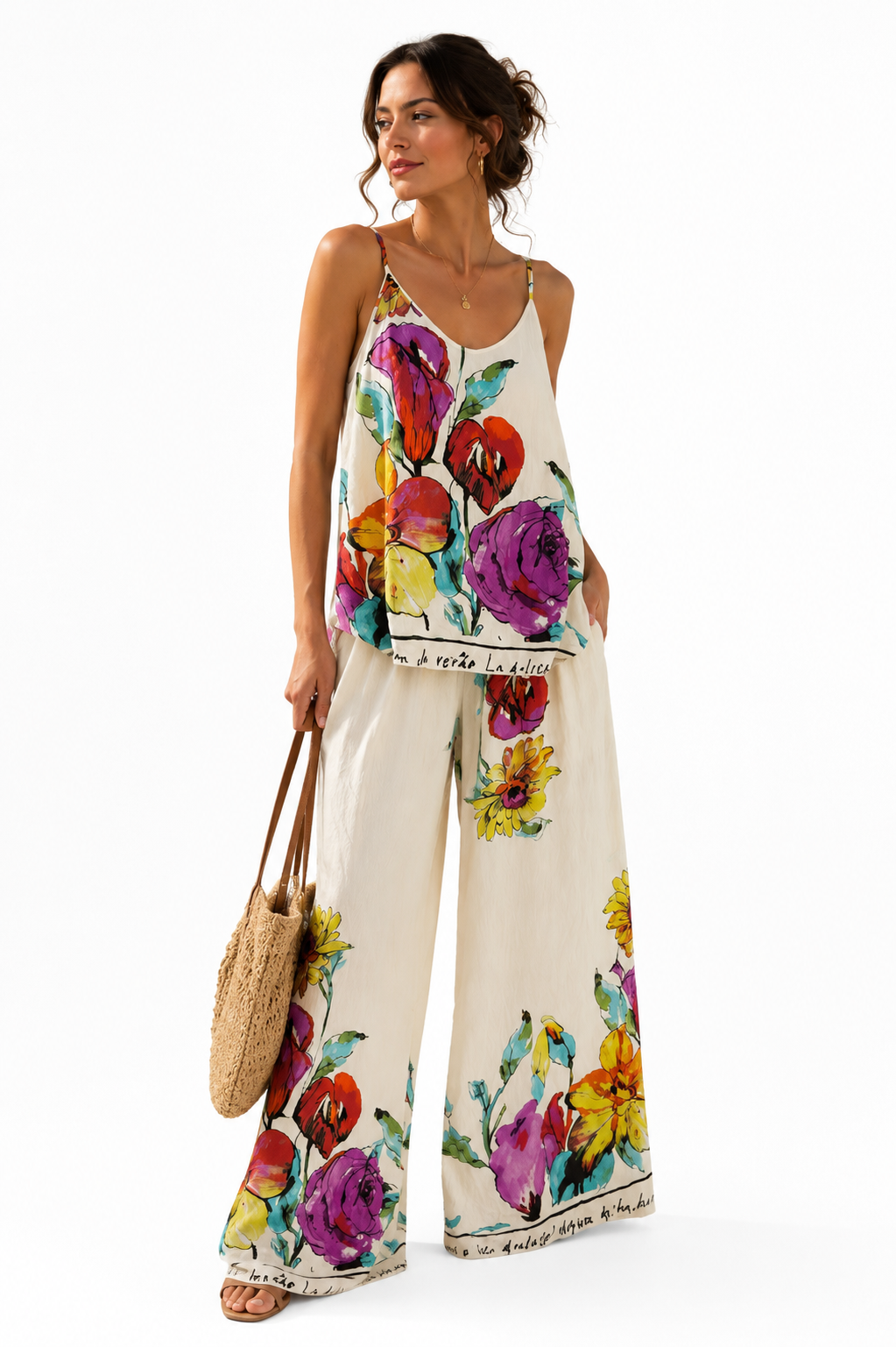 ITALIAN FLORAL SET
