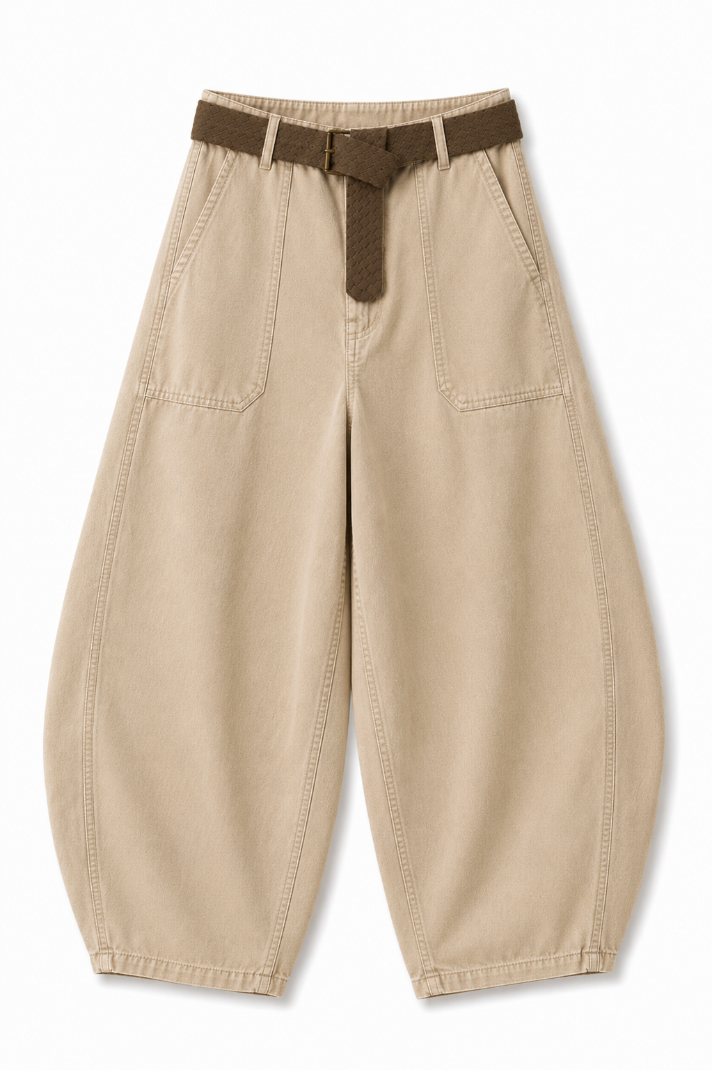 Barrel Pants Cream