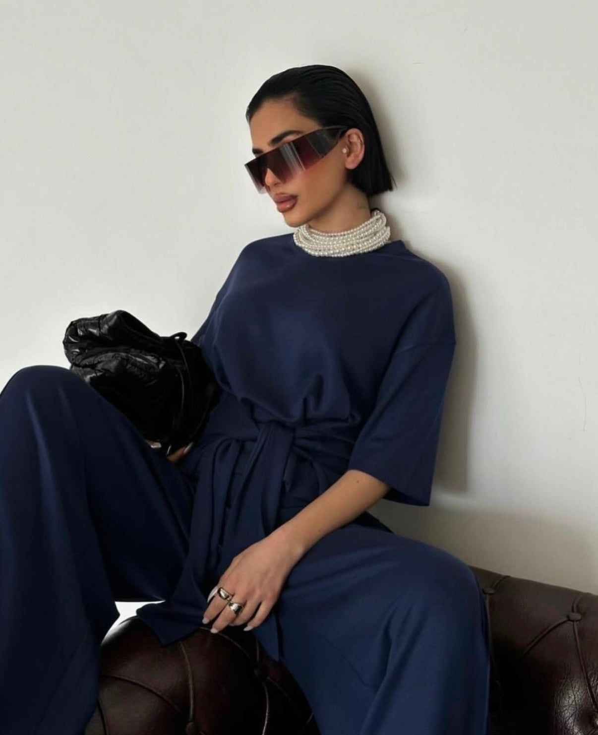 TURKISH SET NAVY BLUE