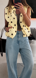 Jacket Vest Polkadot Butter