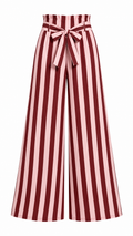 Wide Leg Palazzo Light Red