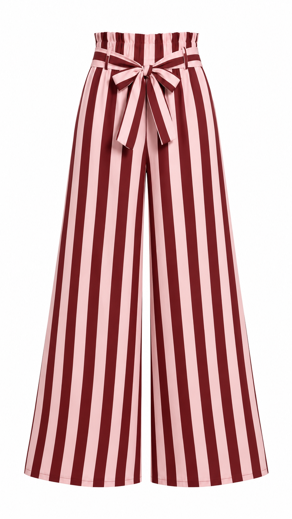 Wide Leg Palazzo Light Red