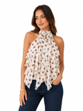 Polkadot Blouse Ivory