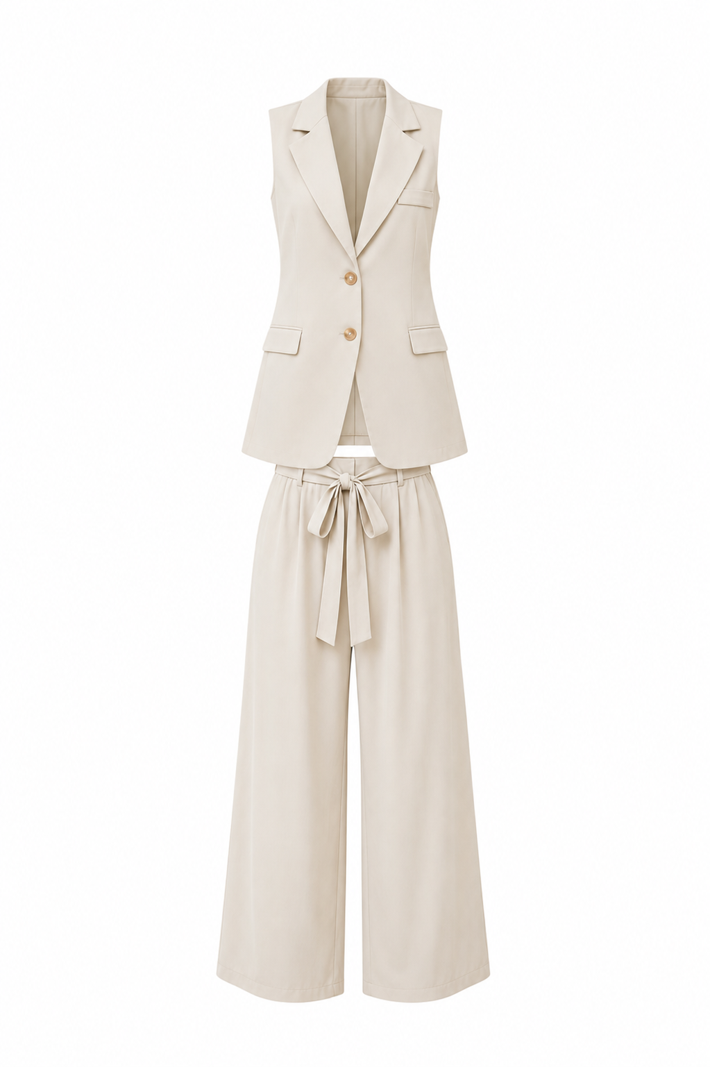Casual Luxury Set Cream