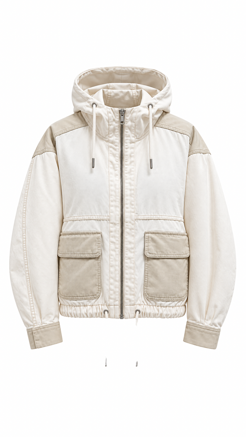JACKET DENIM IVORY