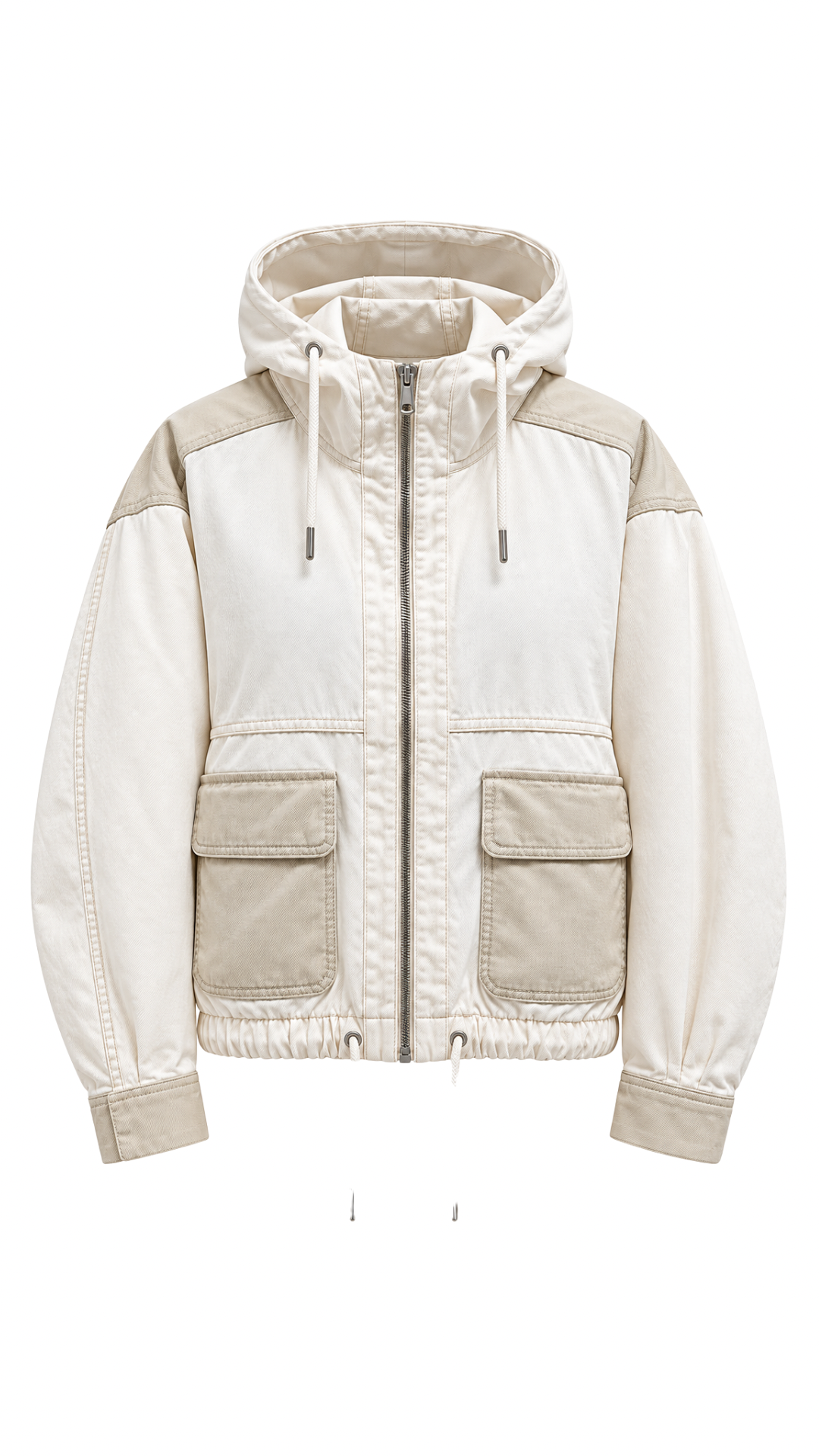 JACKET DENIM IVORY