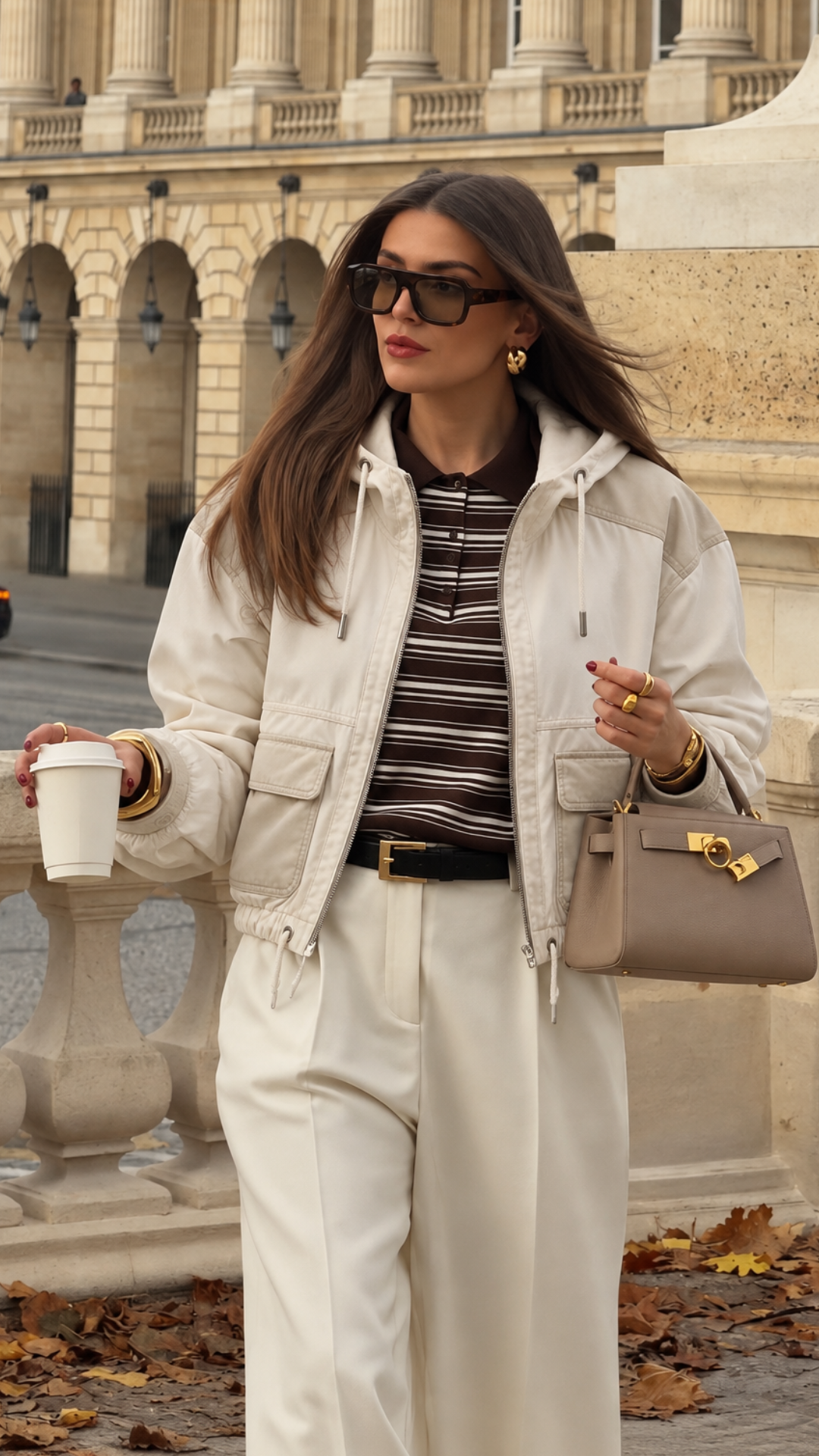 JACKET DENIM IVORY