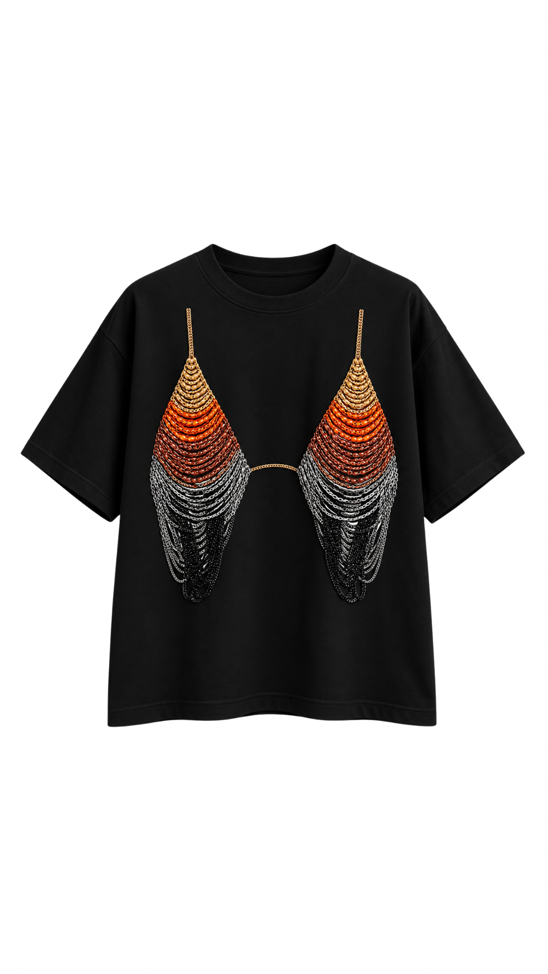 T-SHIRT GLAM CHAINS (ENTREGA OCT 21)